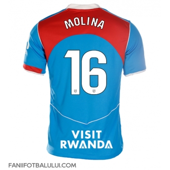 Atletico Madrid Nahuel Molina #16 Tricou Fotbal Replică 2025-26 Femei Treilea